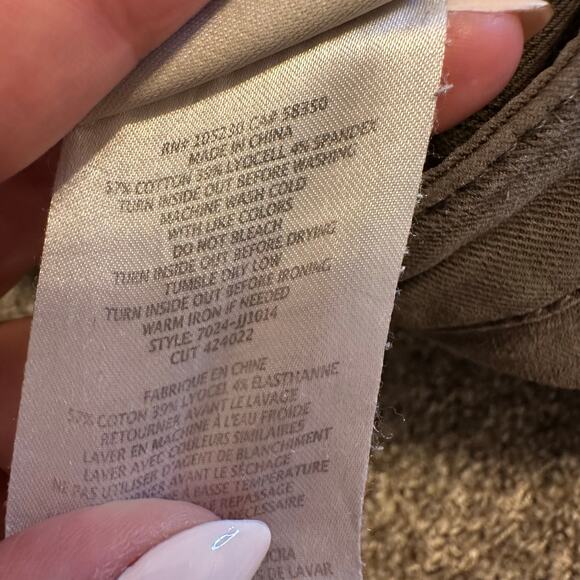 JOIE Women's So Real Skinny Cargo Stretch Zip Ankle Pant Size 28 - Picture 8 of 9